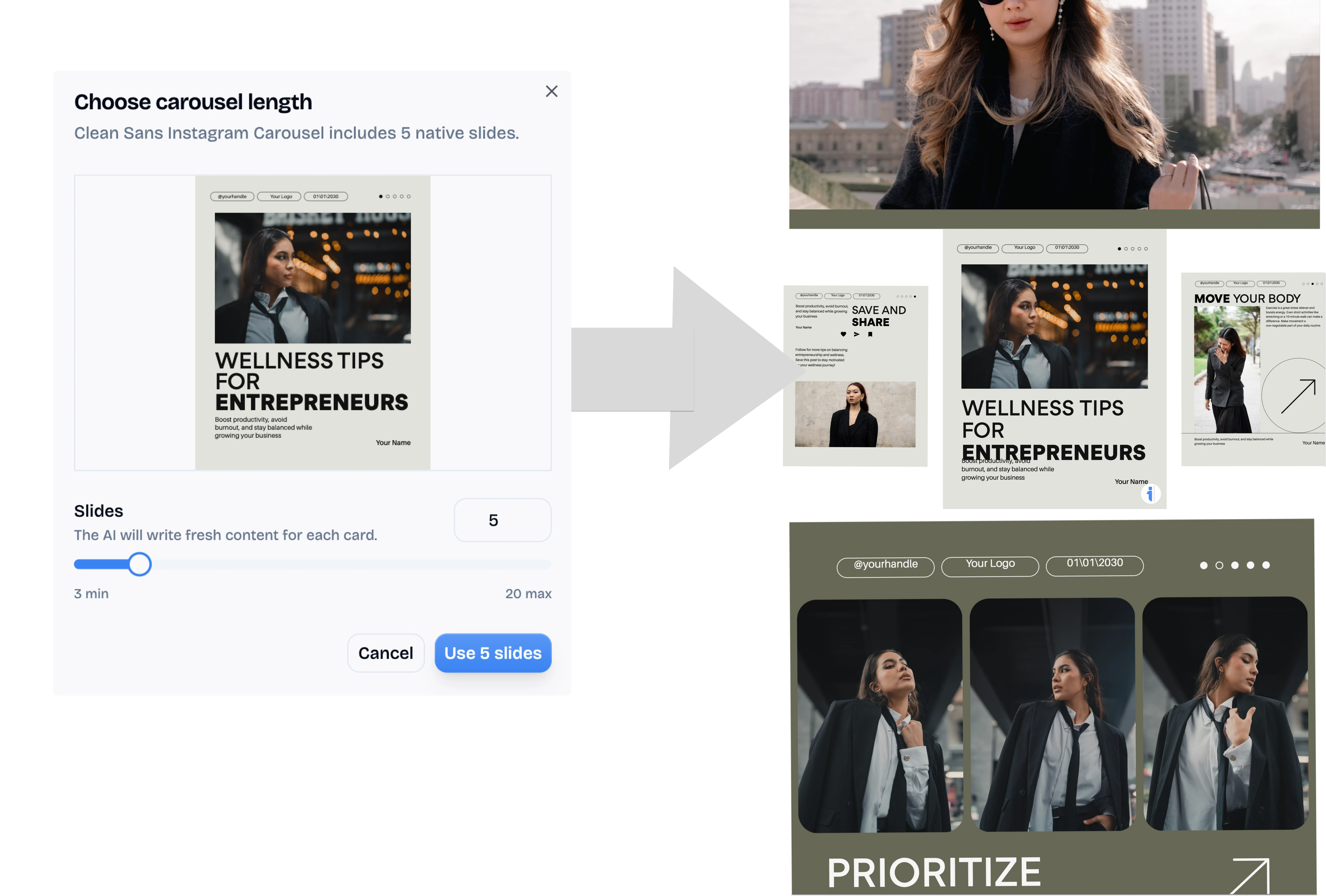 Convert PDF to Presentation Preview