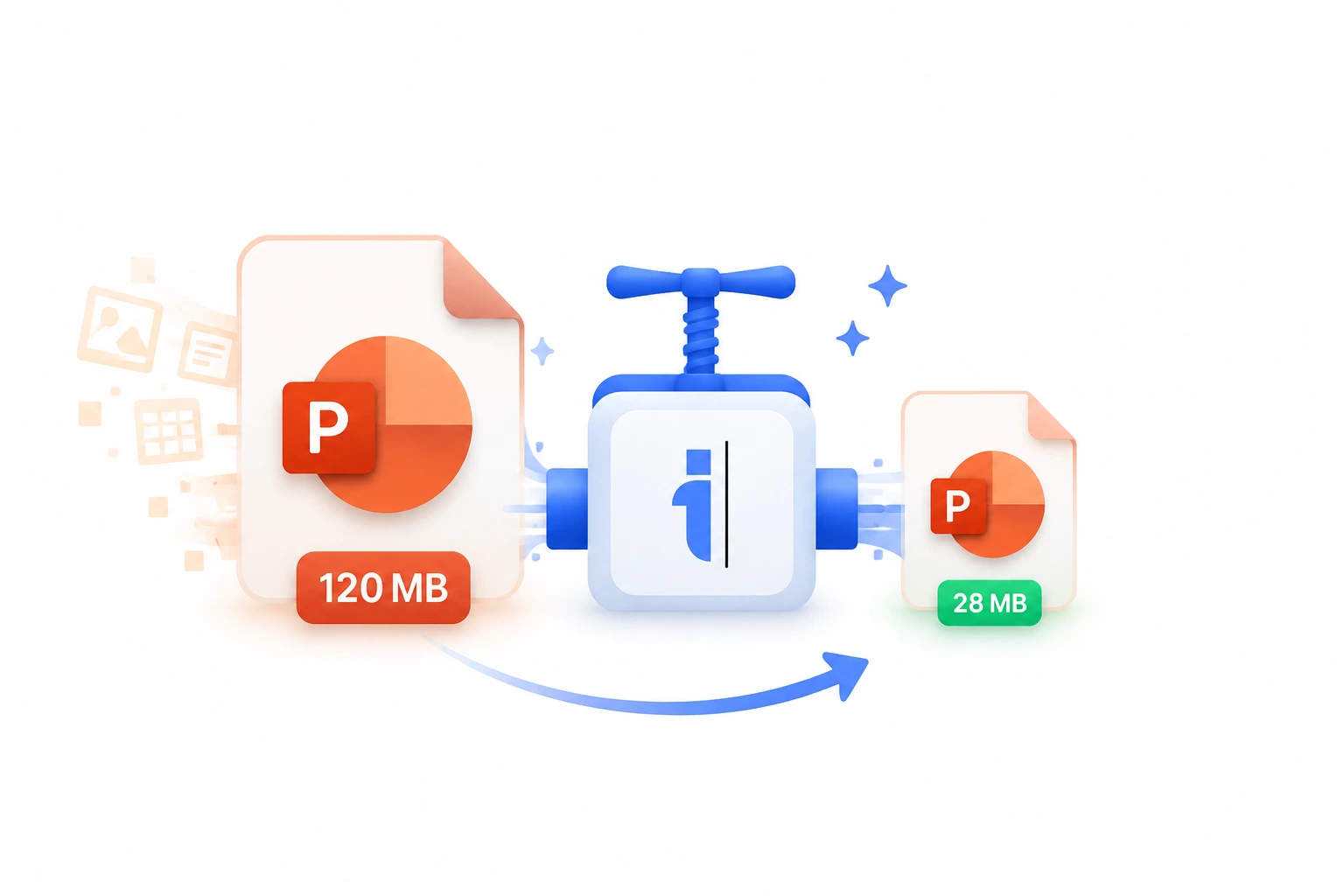 Compress PowerPoint Preview
