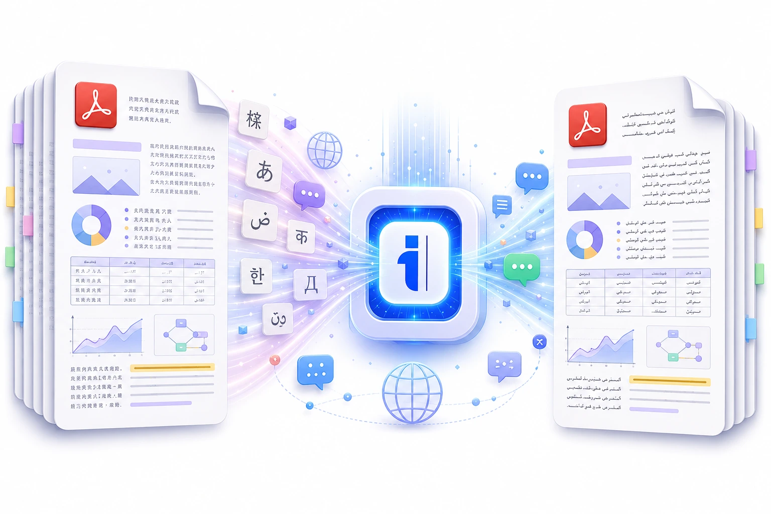 Translate PDF with AI Preview